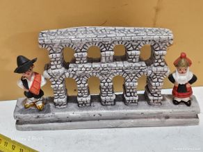 Vintage: figuras de acueducto ceramica